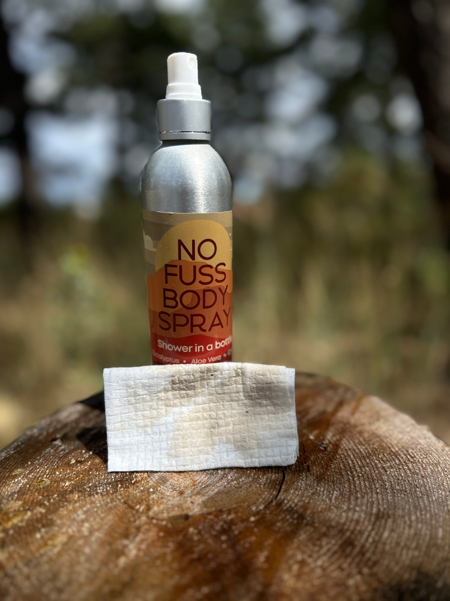 No Fuss Body Spray Eucalyptus and Lemon