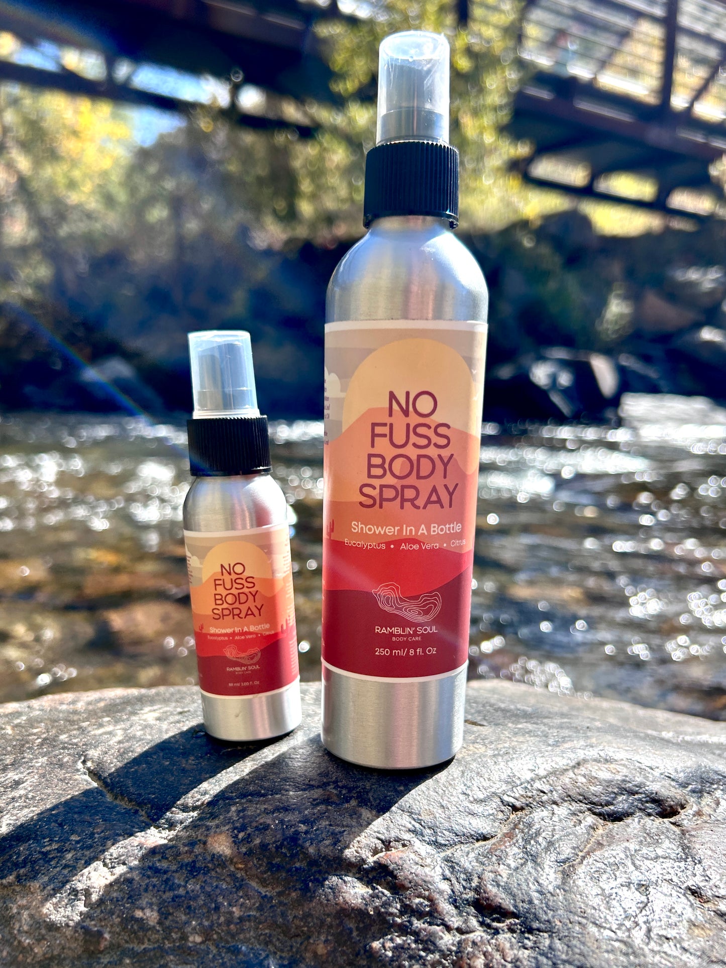 No Fuss Body Spray Eucalyptus and Lemon