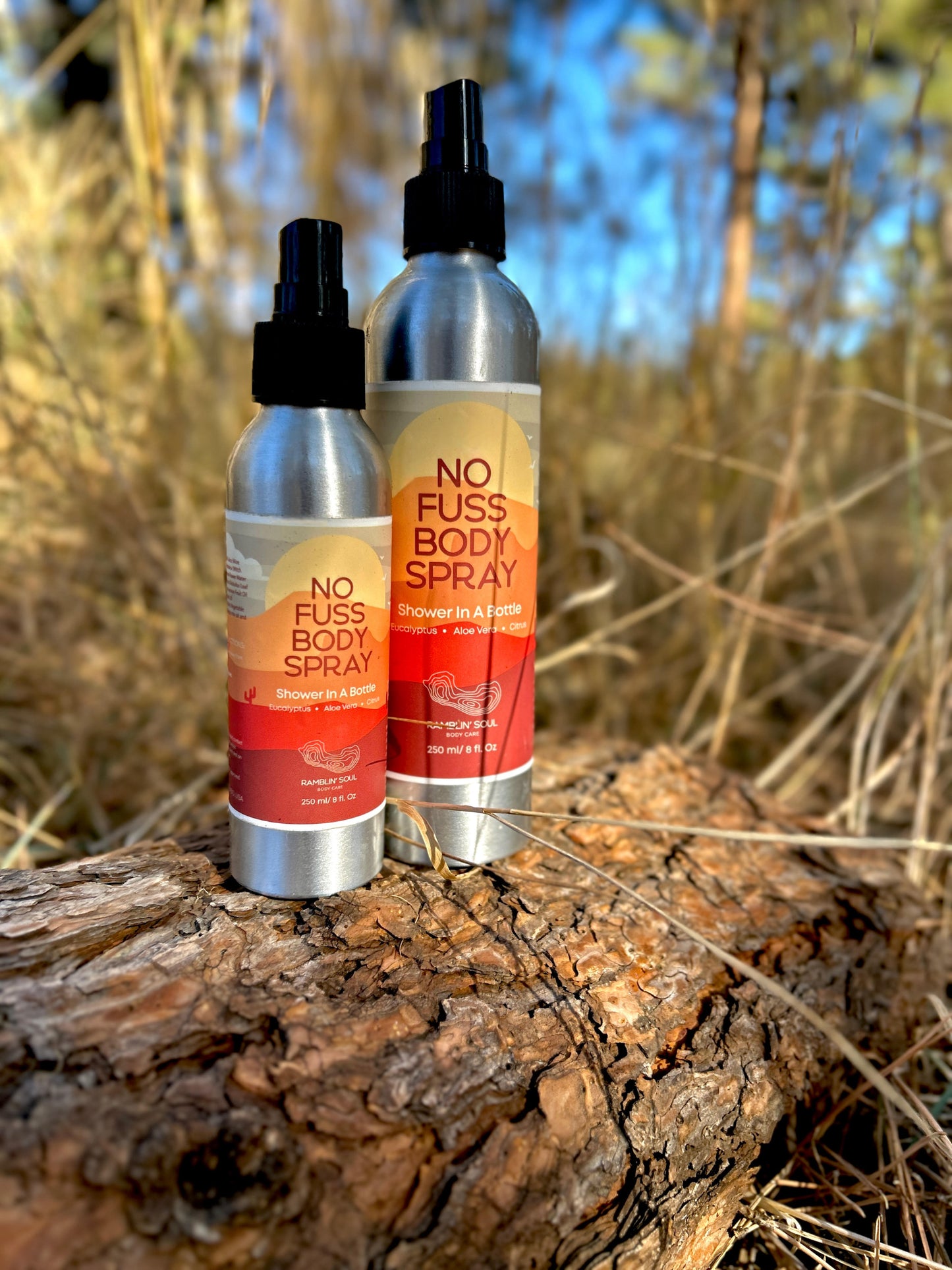 No Fuss Body Spray Eucalyptus and Lemon
