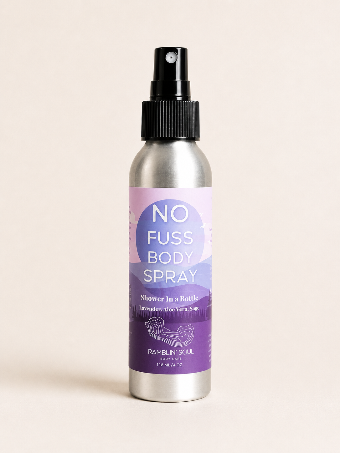 No Fuss Body Spray Lavender and Sage